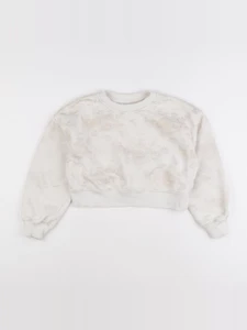 Zara - sweat beige, or - 8/9 ans