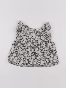Mango - blouse beige, noir - 6 ans