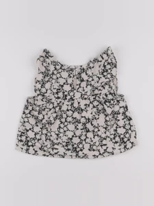 Mango - blouse beige, noir - 6 ans