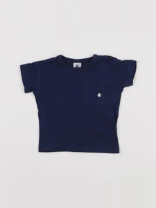 Petit Bateau - tee-shirt bleu - 3 mois