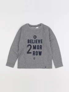 Okaidi - tee-shirt gris - 6 ans