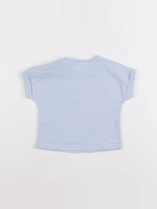 Zara - tee-shirt bleu - 3/6 mois