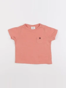 Tape à l'oeil - tee-shirt orange - 6 mois