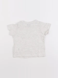 Tape à l'oeil - tee-shirt gris - 6 mois