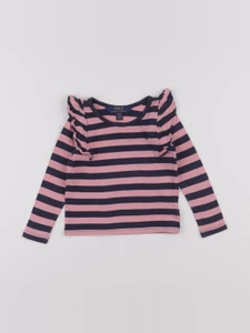 Ralph Lauren - tee-shirt rose, bleu - 2 ans