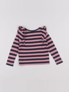 Ralph Lauren - tee-shirt rose, bleu - 2 ans
