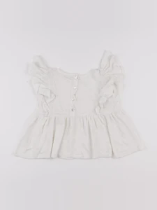 Piupiuchick - tee-shirt blanc - 2 ans