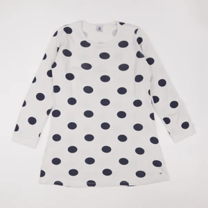 Petit Bateau - chemise de nuit coton bleu - 12 ans