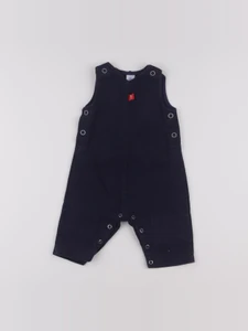 Petit Bateau - salopette bleu - 6 mois