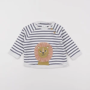 Vertbaudet - sweat multicolore - 12 mois