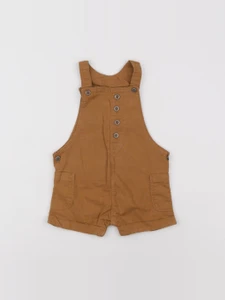 Vertbaudet - salopette marron - 12 mois