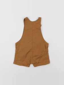 Vertbaudet - salopette marron - 12 mois