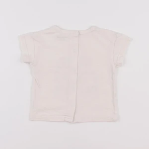 Vertbaudet - tee-shirt blanc - 6 mois