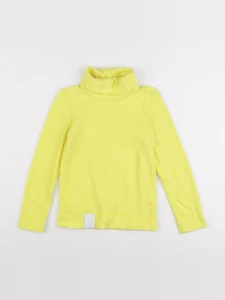 Decathlon ski - sous-pull jaune - 10 ans