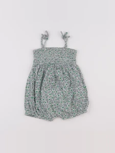 Boutchou - combinaison vert - 6 mois