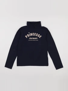 Vertbaudet - sous-pull bleu - 10 ans