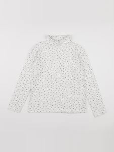 Vertbaudet - sous-pull blanc - 10 ans