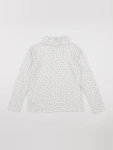 Vertbaudet - sous-pull blanc - 10 ans