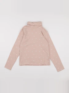 Vertbaudet - sous-pull rose - 10 ans