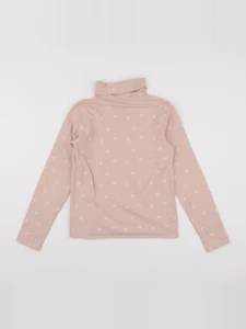 Vertbaudet - sous-pull rose - 10 ans
