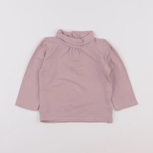 Vertbaudet - sous-pull rose - 12 mois