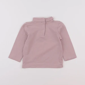 Vertbaudet - sous-pull rose - 12 mois