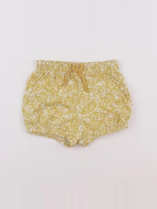 Vertbaudet - bloomer jaune, blanc - 12 mois