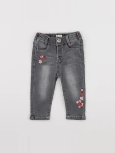 IKKS - jean gris - 6 mois