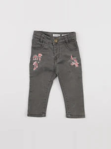 IKKS - jean gris - 6 mois