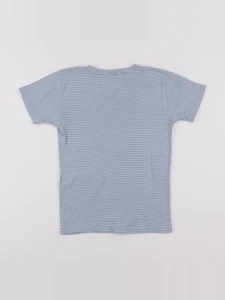 Petit Bateau - maillot de corps bleu, blanc - 12 ans