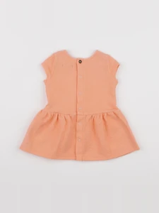 IKKS - robe orange - 3 mois