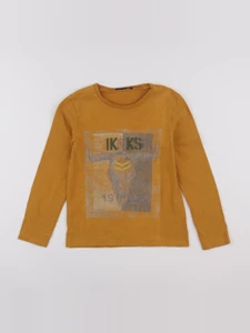 IKKS - tee-shirt jaune - 8 ans