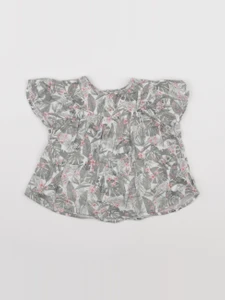 IKKS - blouse vert - 18 mois