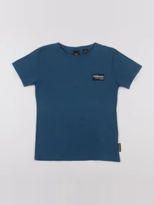 Le temps des cerises  - tee-shirt bleu - 10 ans
