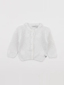 IKKS - gilet blanc - 6 mois