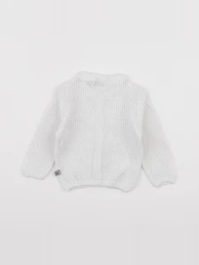 IKKS - gilet blanc - 6 mois