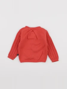 IKKS - gilet rose - 6 mois