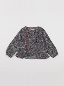 IKKS - blouse noir, blanc - 18 mois