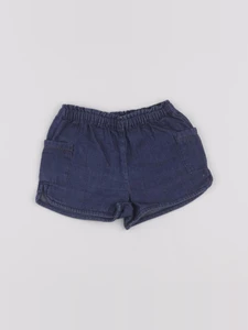 Boutchou - short bleu - 9 mois