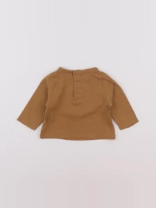 Tape à l'oeil - tee-shirt marron - 1 mois