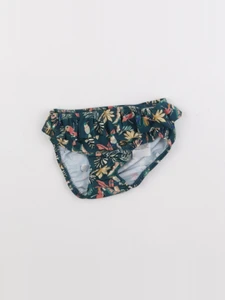 Vertbaudet - maillot de bain vert - 12 mois