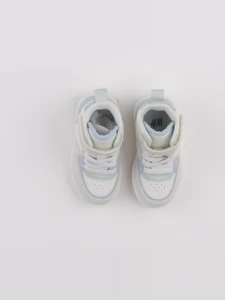 H&M - baskets blanc, bleu - pointure 18/19