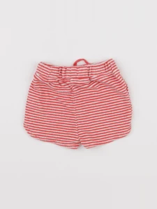La Redoute - short rouge - 9 mois