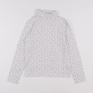 Vertbaudet - sous-pull blanc - 8 ans