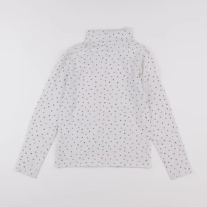 Vertbaudet - sous-pull blanc - 8 ans