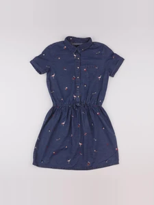 IKKS - robe bleu - 10 ans