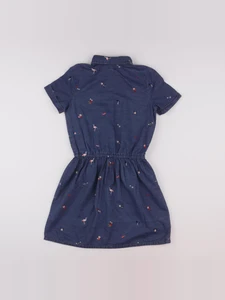 IKKS - robe bleu - 10 ans