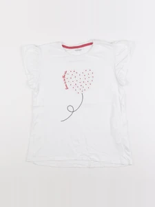 Vertbaudet - tee-shirt blanc - 12 ans