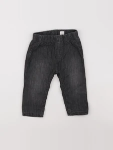 H&M - jean gris - 12/18 mois
