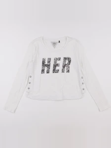IKKS - tee-shirt blanc - 10 ans